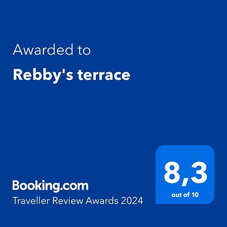 Апартаменты Rebby'S Terrace Флоренция Экстерьер фото