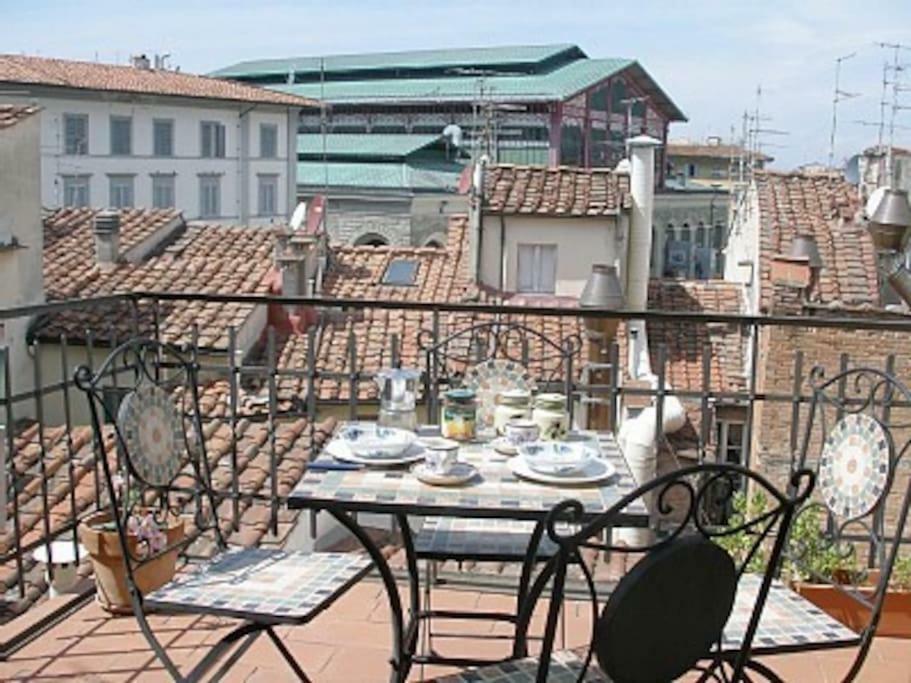 Апартаменты Rebby'S Terrace Флоренция Экстерьер фото